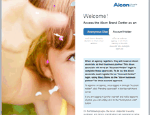 Tablet Screenshot of alconbrand.com